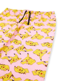 Vanilla Underground Ensemble pyjama Pokemon rose à manches courtes et jambes longues 100% coton