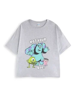 Vanilla Underground Pyjama femme Disney Monsters Inc multicolore à manches courtes en 100% coton