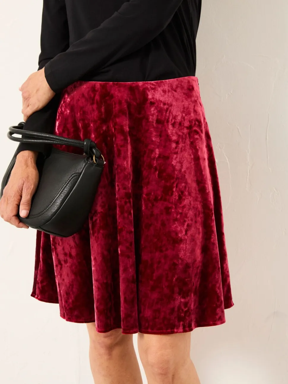 Velours Bordeaux - Jupe FatFace