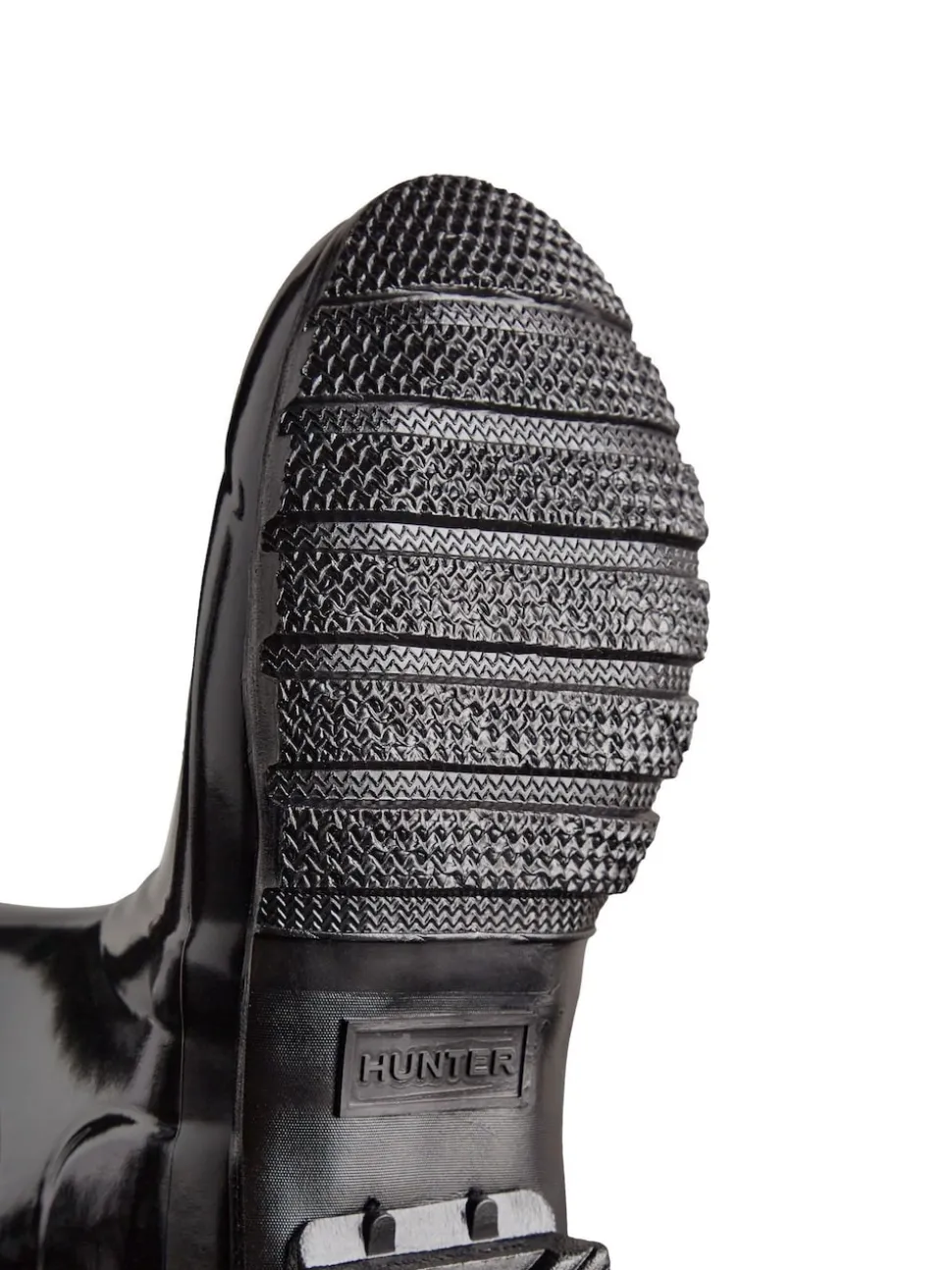 Vernies noires - Hunter Wellies Original Grand pour femmes