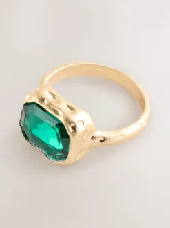 Vert - Bague en Beige Sable de bijou