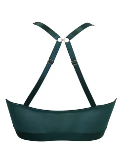 Vert - Brassière Pour Moi India à armature et fermeture avant