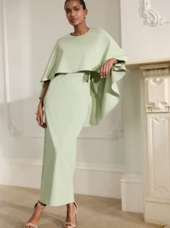 vert - Cape Robe longue