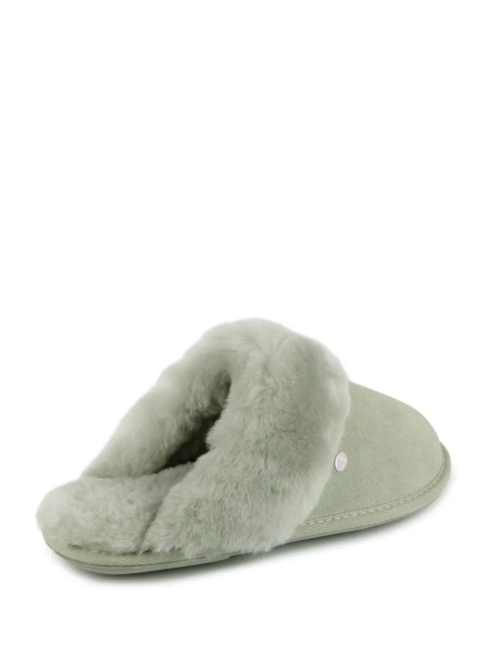 Vert - Chaussons Just Sheepskin Duchess femme en peau de mouton