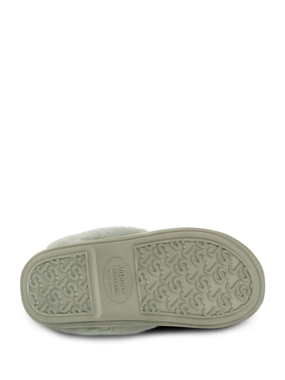 Vert - Chaussons Just Sheepskin Duchess femme en peau de mouton