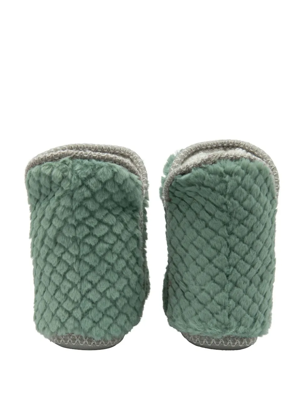 Vert - Dunlop Chaussons bottines gaufrés pour femme