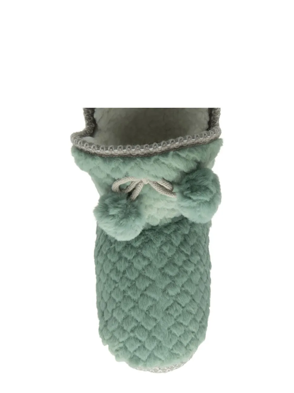 Vert - Dunlop Chaussons bottines gaufrés pour femme
