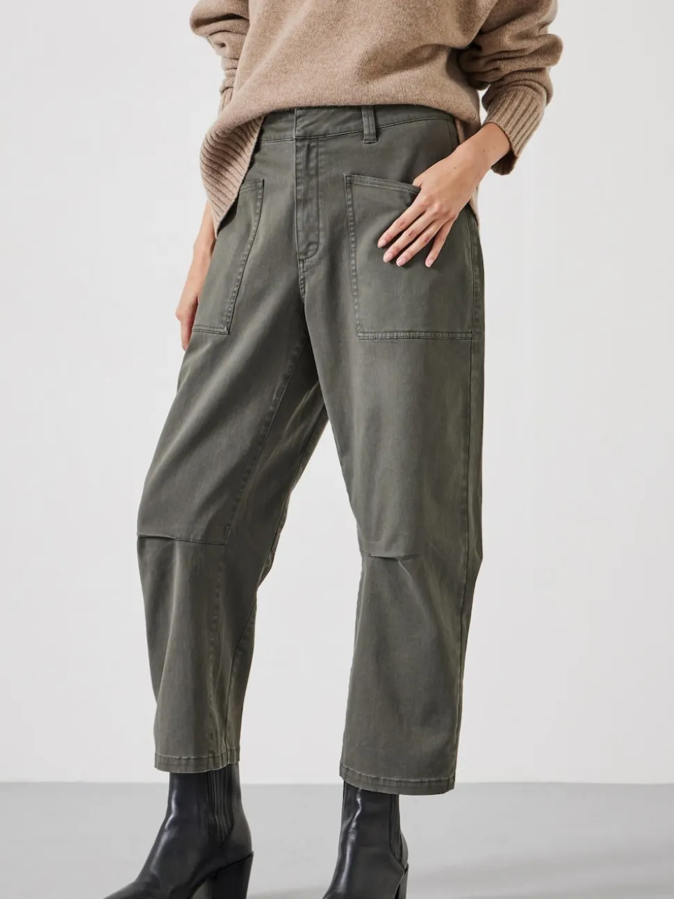 Vert - Hush Cordi Coupe ballon Pantalons