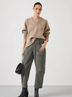 Vert - Hush Cordi Coupe ballon Pantalons