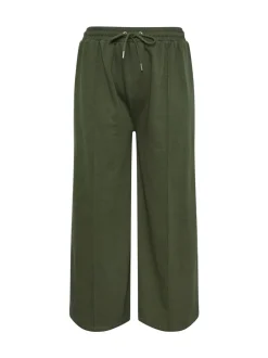 Vert - Jogging Yours Curve jambes larges