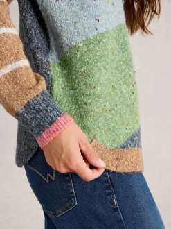 Vert à la menthe - White Stuff Talia Nep Pull
