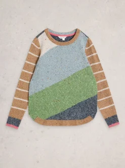 Vert à la menthe - White Stuff Talia Nep Pull