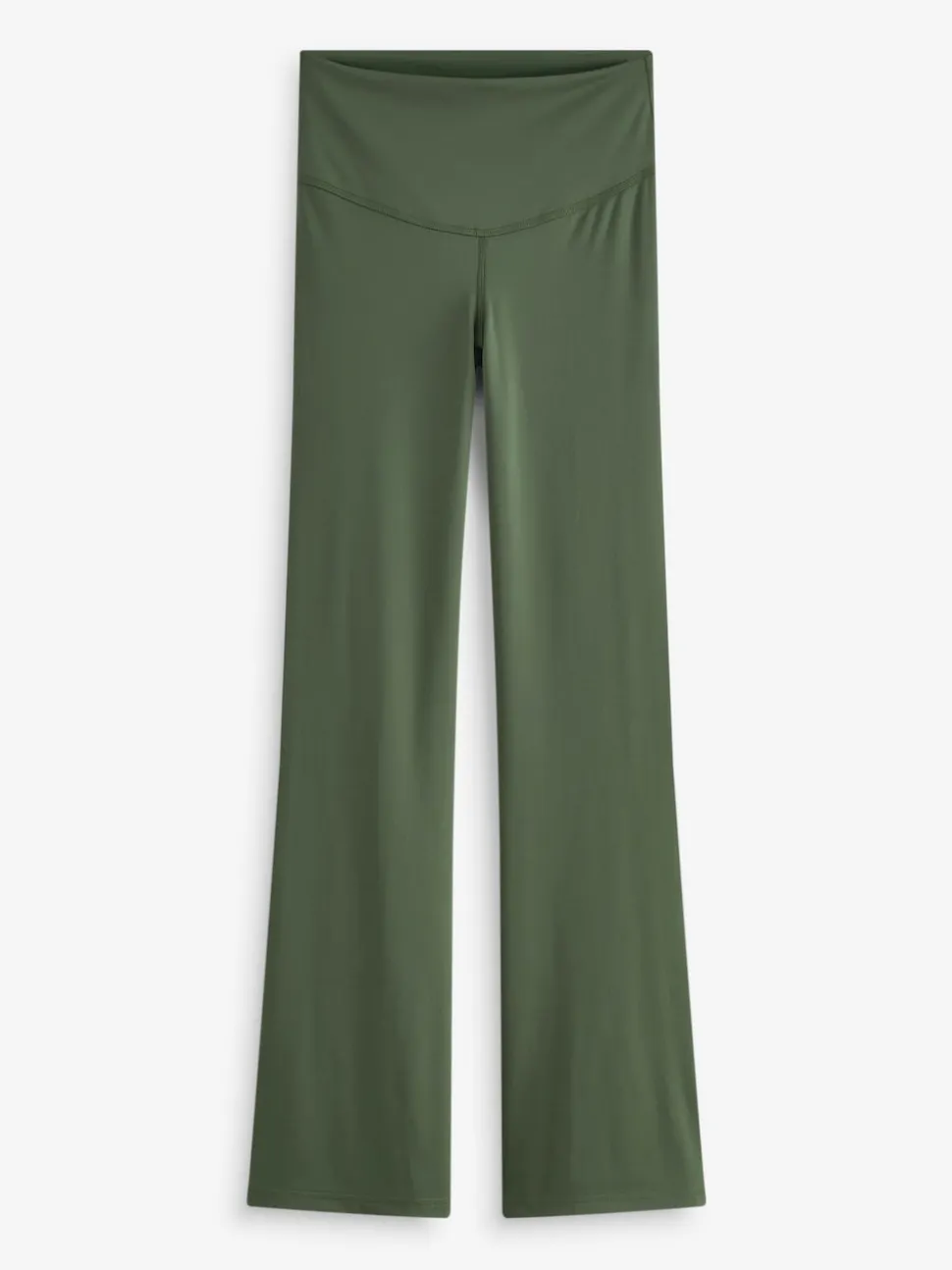 Vert - Leggings de sport de yoga évasés Supersoft Dry Tech