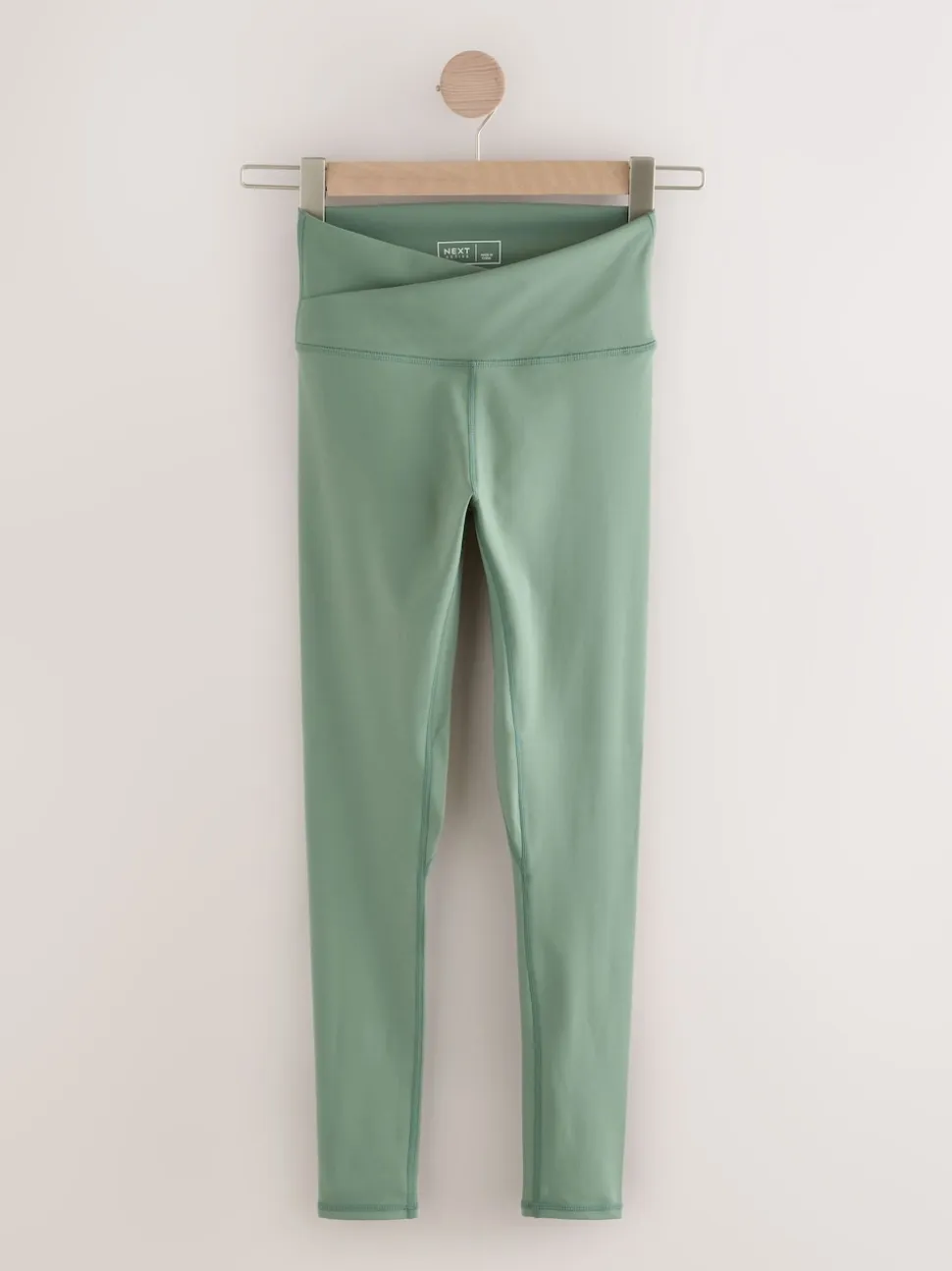 vert - Leggings enveloppants de yoga actif