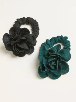 Vert - Lot de 2 cravates FatFace Corsage