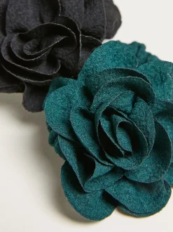 Vert - Lot de 2 cravates FatFace Corsage
