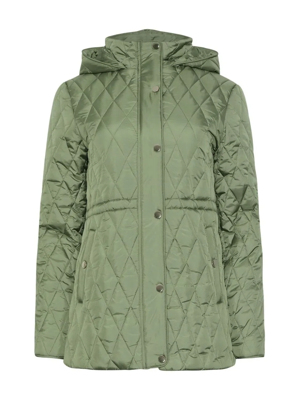 Vert - M&Co courte veste matelassée en diamant