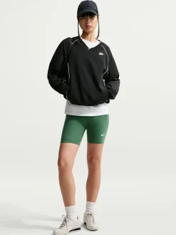 Vert - Nike Short cycliste classique taille haute de 8po