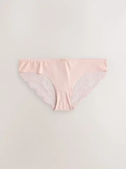 vert - No VPL Lace Back Briefs 5 Pack