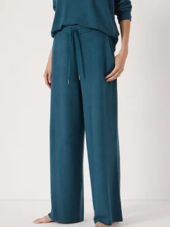 Vert - Pantalon de jogging large Hush Elle super doux