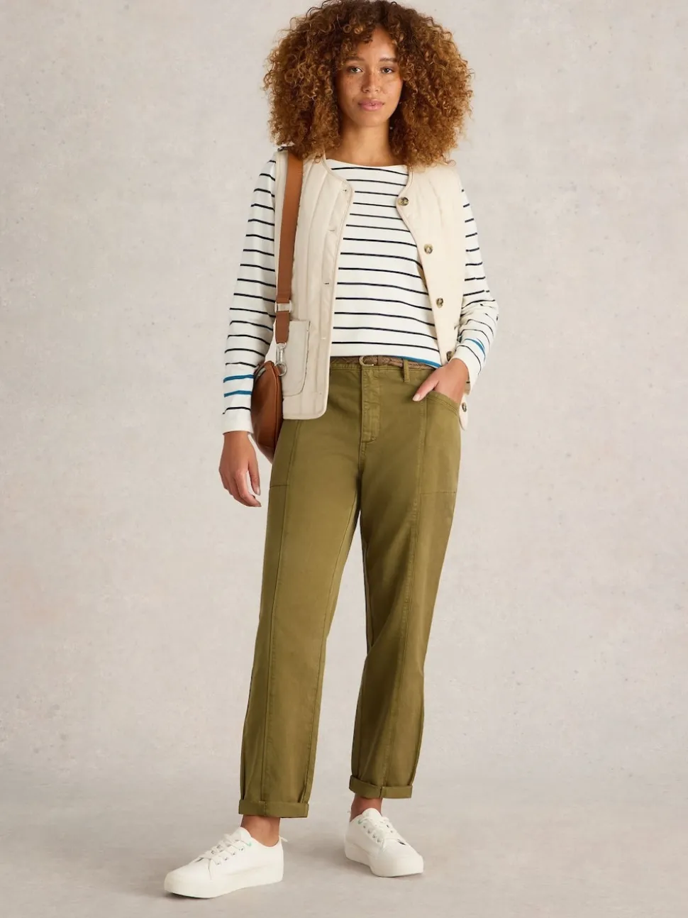 Vert - Pantalon White Stuff Thea