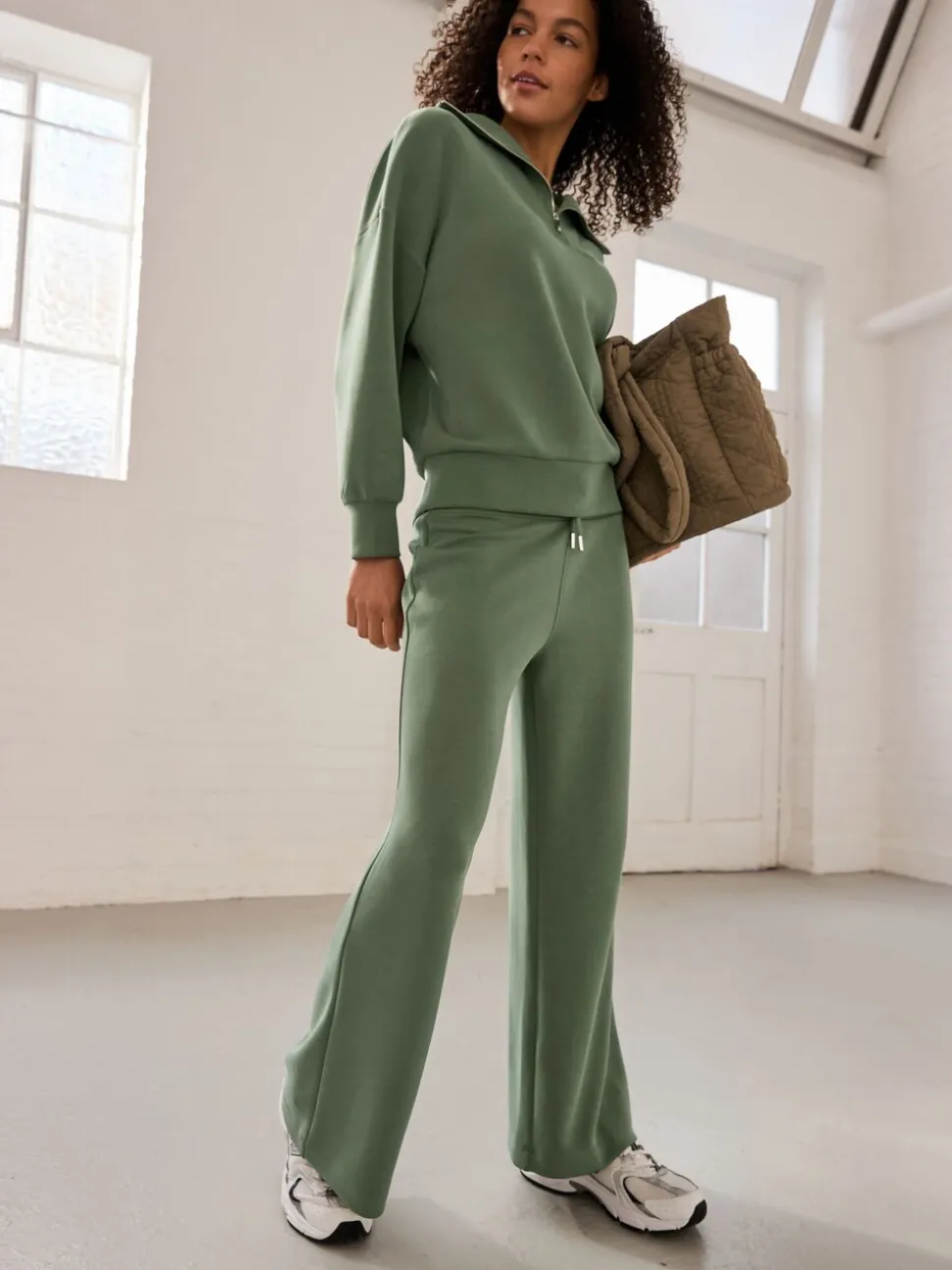 vert - Pantalons Ample Active Modal ultra-doux