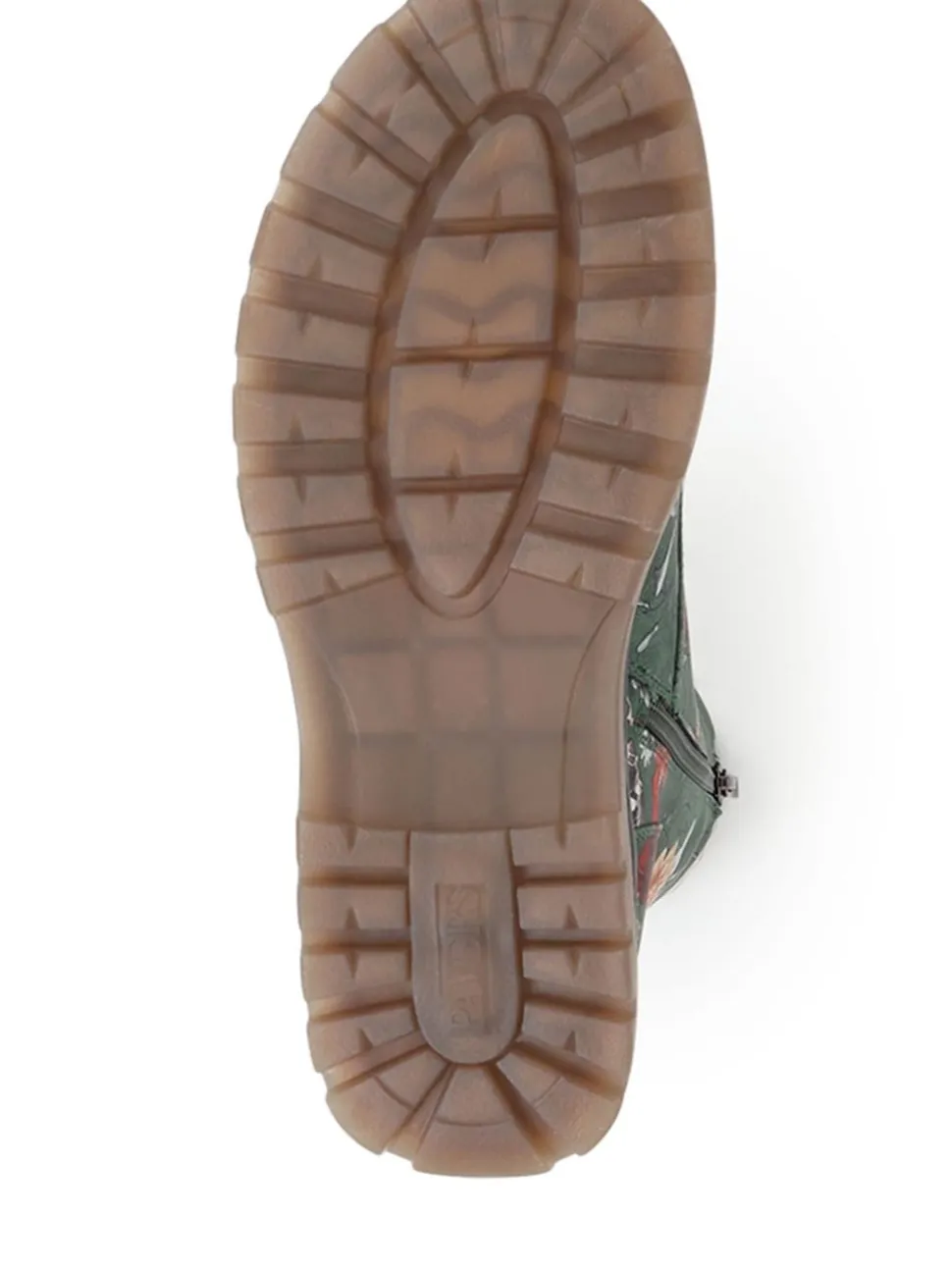 Vert - Pavers Bottes À lacets Fleuri