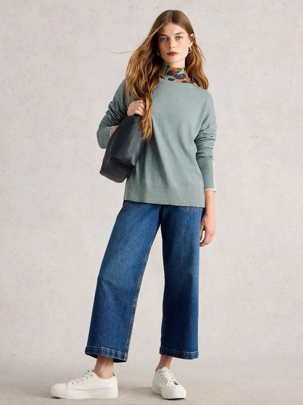 Vert - Pull White Stuff olive