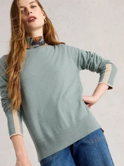Vert - Pull White Stuff olive