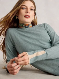 Vert - Pull White Stuff olive
