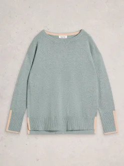 Vert - Pull White Stuff olive