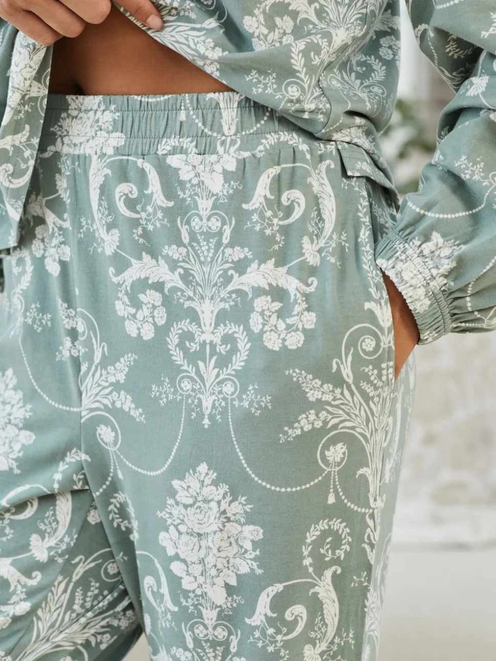 Vert - Pyjama Laura Ashley