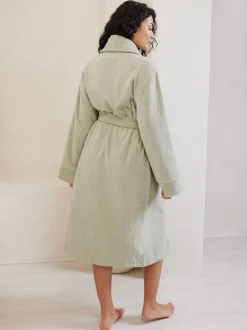 Vert - Robe de chambre Chelsea Peers 100% coton éponge