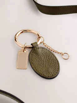 Vert - Sac à bandoulière souple en cuir