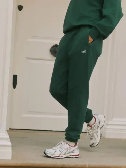 Vert - soi-même. Jogging à poignets