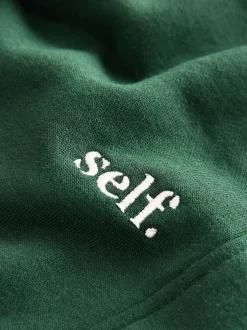 Vert - soi-même. Jogging à poignets