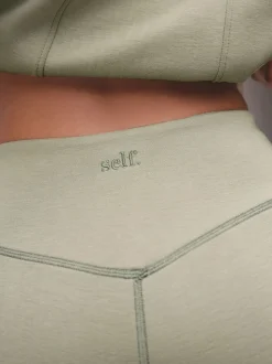 vert - soi-même. Pantalon de jogging Kickflare
