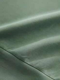 vert - Sweat-shirt Active Quarter Zip en modal