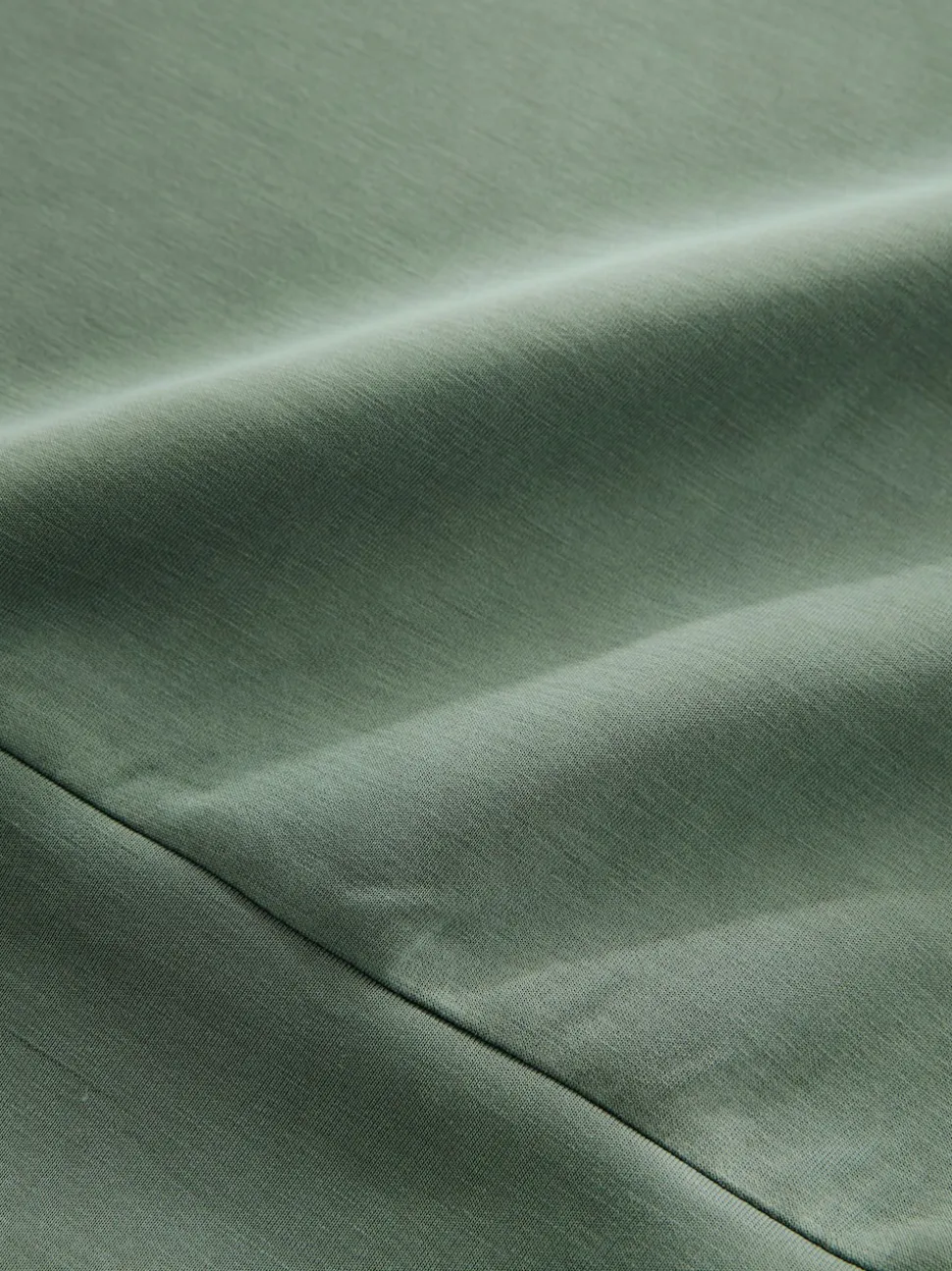 vert - Sweat-shirt Active Quarter Zip en modal