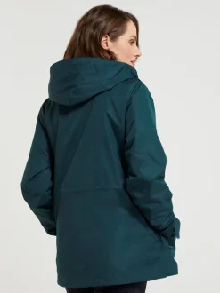 Vert - Veste imperméable Mountain Warehouse Fell 3-en-1 femme