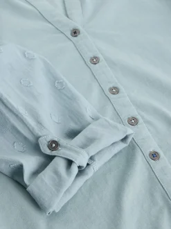 Vert - White Stuff 100{Chemises de nuit Annie en jersey de coton mélangé