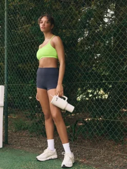 Vert citron - Self Soutiens-gorge de sport sans armatures à lanières