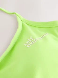 Vert citron - Self Soutiens-gorge de sport sans armatures à lanières