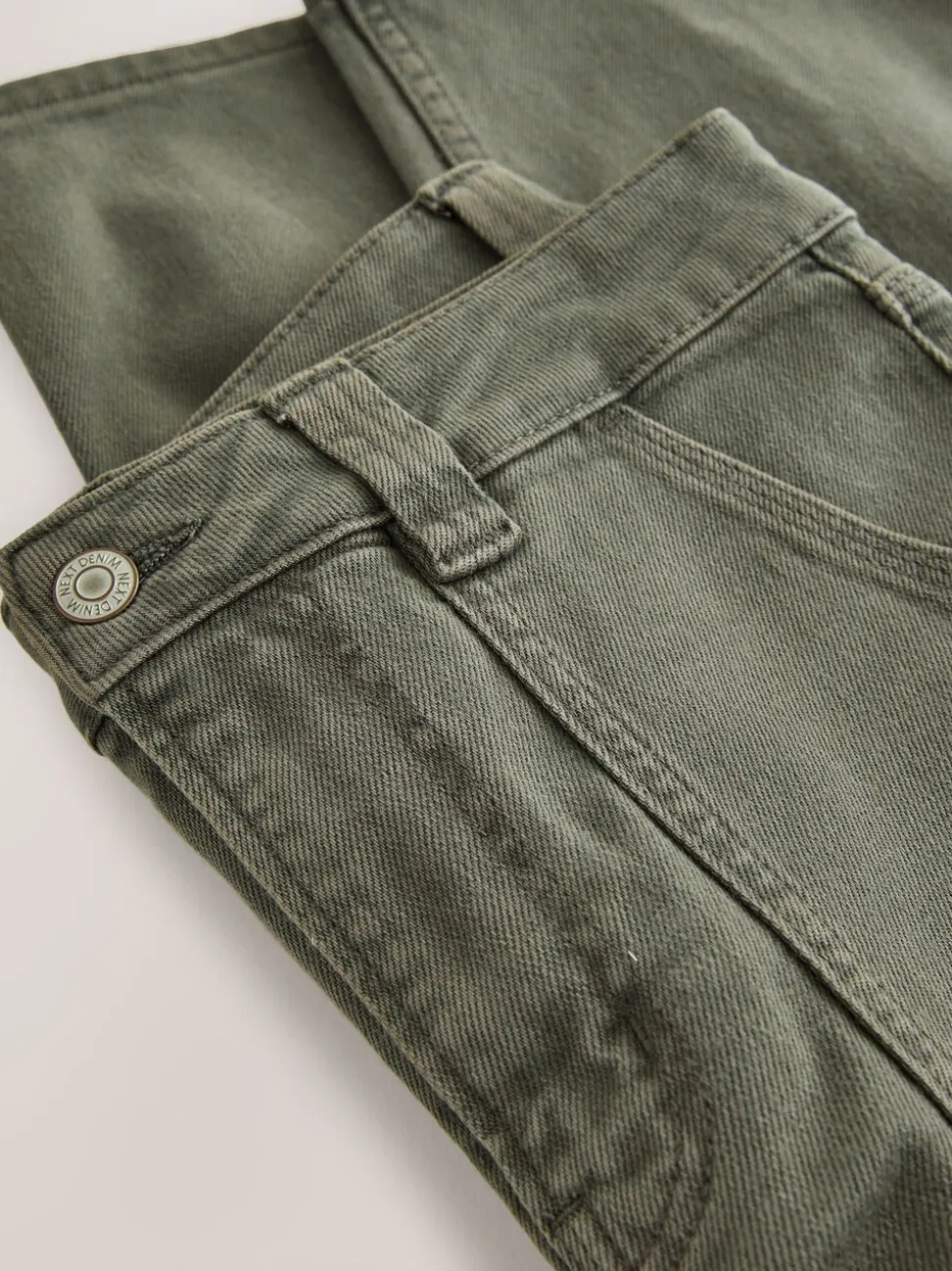 Vert kaki - Jean charpentier droit cheville