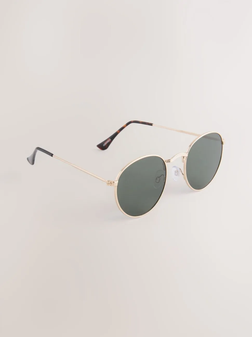 Vert kaki - Lunettes de soleil rondes