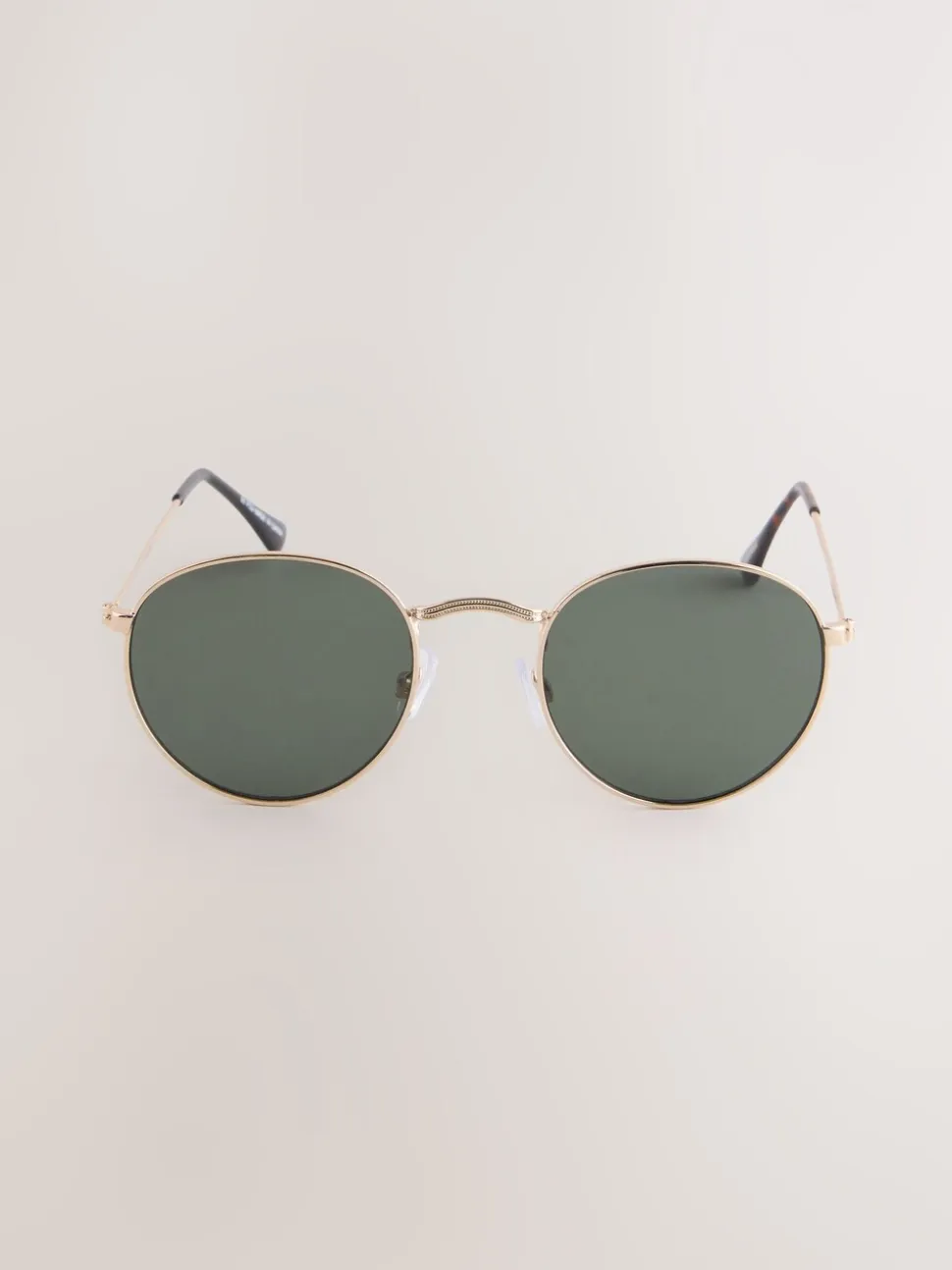 Vert kaki - Lunettes de soleil rondes