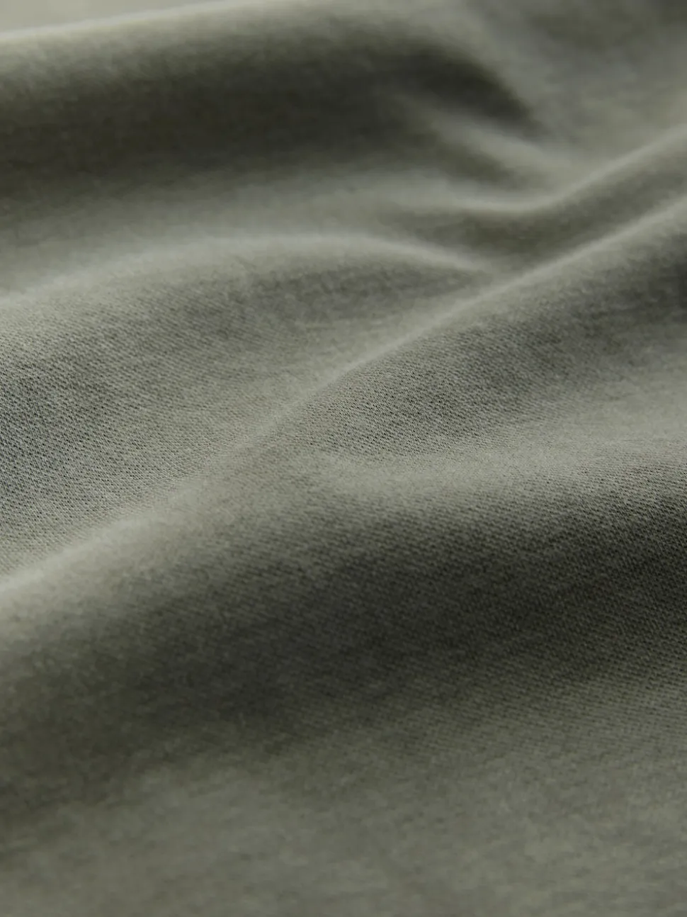 Vert kaki - T-shirt Manche courte Col ras du cou lourd