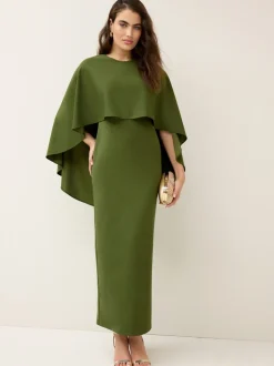 Vert olive - Cape Robe longue