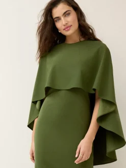 Vert olive - Cape Robe longue