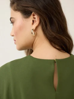 Vert olive - Cape Robe longue